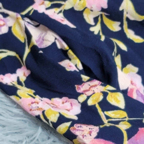 Free People MIDNIGHT COMBO floral blouse /dress - Picture 10 of 11